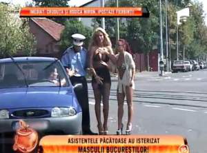 Asistentele "păcătoase" au isterizat masculii Bucureştilor / VIDEO