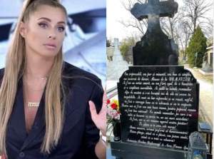 Anamaria Prodan, gest emoționant la mormântul mamei sale. ”Știu că mă veghezi și mă aperi” / FOTO