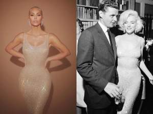Kim Kardashian, acuzată că a deteriorat rochia legendarei Marilyn Monroe. Vedeta a purtat piesa de colecție la Met Gala