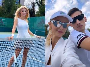 Andreea Bălan, cină romantică alături de Victor Cornea. Cât de atent este jucătorul de tenis cu artista / FOTO