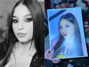 Imagini tulburătoare de la înmormântarea Ana Mariei, adolescenta ucisă de iubitul beat în Brăila. Zeci de oameni au condus-o pe ultimul drum / VIDEO