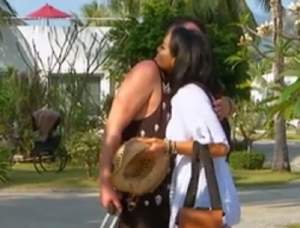 Aurel, săruturi și atingeri interzise cu ispita Dana: "Am picat în ispită!" VIDEO