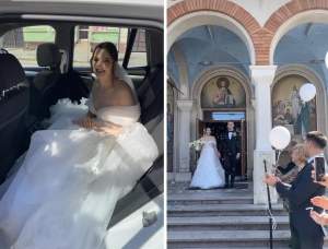 Sora Georgianei Lobonț se căsătorește! Imagini de la marele eveniment / FOTO