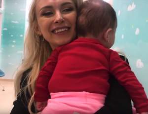 Andreea Bălan, de urgenţă la spital cu fetiţa cea mică: "Pediatra mi-a zis: vino repede"