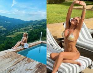Anamaria Prodan s-a fotografiat goală la piscină! Cât de bine arată sexy impresara! / FOTO