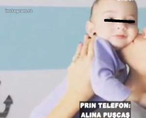 VIDEO / Nici bine nu a născut, că Alina Puşcaş are probleme cu cea mică. Nu o poate alăpta!