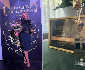 Mirela Vaida, reușită uimitoare! Prezentatoarea de la Acces Direct a câștigat premiul pentru două decenii de performanță în divertisment / FOTO