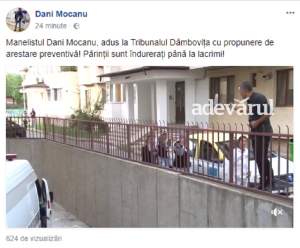 FOTO / Ce a făcut Dani Mocanu după ce a fost eliberat? A recunoscut şi şi-a asumat tot