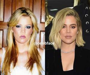 FOTO / Khloe Kardashian, transformată radical de operații estetice! Cât de mult s-a schimbat în 15 ani