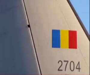 VIDEO / Primele F 16 cu însemnele Forțelor Aeriene Române pornesc spre România