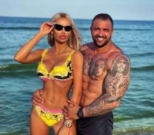 Cum s-au afișat Bianca Drăgușanu și Alex Bodi la plajă! Ținutele purtate de cei doi au atras toate privirile! / FOTO
