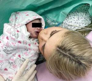 Irina Deaconescu a născut! Vedeta a devenit mămica unei fetițe! Primele imagini!