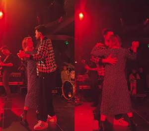 Smiley și Gina Pistol, moment romantic pe scenă! A invitat-o la dans în fața tuturor / VIDEO