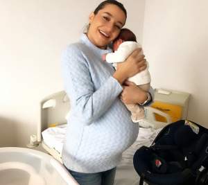 VIDEO / Claudia Pătrăşcanu a ales numele băiaţelului! Vedetei îi este frică să nu nască înainte de termen