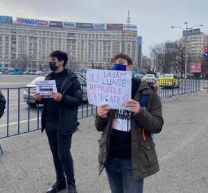 Elevii români au protestat astăzi în fața Guvernului. Ce i-a nemulțumit pe reprezentanții elevilor din toată țara