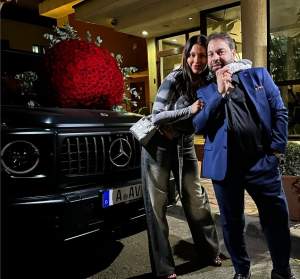 Florin Salam, cadou de zeci de mii de euro pentru soția lui, Roxana Stoian. Imaginea făcută publică de artist / FOTO