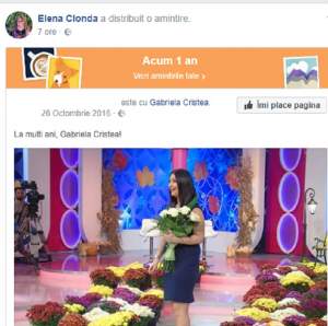 FOTO / Gabriela Cristea, sărbătorită de mama lui Tavi Clonda! Vedeta a avut o surpriză uriașă când a deschis astăzi Facebook-ul