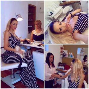 FOTO / Diva e divă chiar şi însărcinată! Bianca Drăguşanu a mers la salonul de înfrumuseţare şi toate privirile au fost pe burtica ei. Detaliul care a atras atenţia tuturor