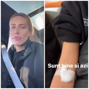 Gabriela Prisăcariu, cu perfuzia la mână! Cu ce probleme de sănătate se confruntă soția lui Dani Oțil: „La spital...” / VIDEO