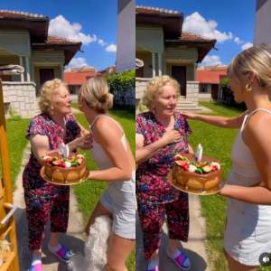 Ana Baniciu și-a sărbătorit bunica. Ce surpriză emoționantă i-a pregătit artista: „Azi a fost...” / VIDEO
