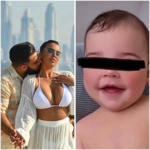 Fetița Andrei Volos și a lui Lele a împlinit 6 luni. Ce imagini speciale a postat iubita manelistului cu micuța Kim: „Fericirea…” / FOTO