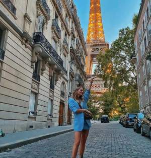 Ioana Chișiu, primele declarații de la Paris! Vedeta a fost evacuată din cauza unei amenințări cu bomba la Turnul Eiffel! „ S-a întâmplat foarte repede”