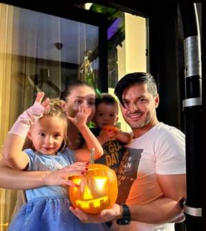 Liviu Vârciu, imagine de colecție cu toți membrii familiei. Cum au petrecut sărbătoarea de Halloween / FOTO