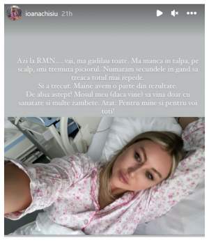 Ioana Chișiu, de urgență la spital. Unde s-a accidentat influencerița: ”Mă doare de mor” / VIDEO