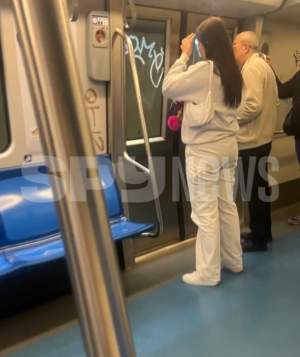 E vedetă, dar nu se sfiește să meargă cu metroul! Florin Busuioc a apelat la transportul în comun / VIDEO