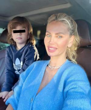 Andreea Bănică și fiul ei, Noah, își sărbătoresc ziua de nume. Ce fotografie emoționantă a postat artista: "În spital când am născut…”