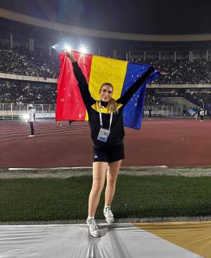 Anamaria Prodan, mândră de fiica sa! Sarah Dumitrescu face parte din echipa națională de baschet! România a bătut ieri reprezentanta Congo la Jocurile Francofoniei / FOTO