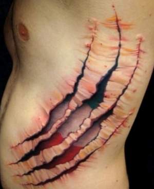 Ţi-ai tatua aşa ceva? Uite cele mai bizare tatuaje 3D!/FOTO