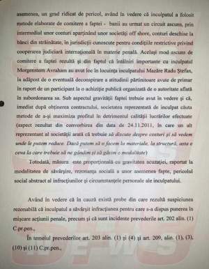 Documente exclusive! Vezi negru pe alb motivele pentru care Mazăre a fost săltat de mascaţi de la o terasă din Herăstrău