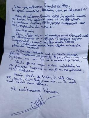 Fostul iubit al Iulianei, mama care s-a aruncat de pe bloc în Timişoara, scrisoare neaşteptată: "Să plângeţi împreună cu mine" / FOTO