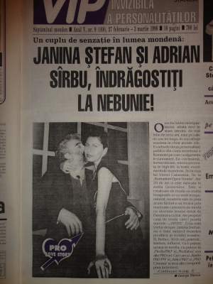 Privire întunecată, barbă neagră şi cu 15 ani mai tânăr! Aşa arăta Adrian Sârbu la nunta cu Janine. Vezi imagini incredibile!