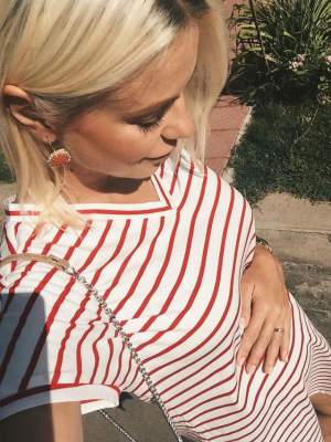 FOTO / Primele imagini cu burtica de gravidă a lui Jojo