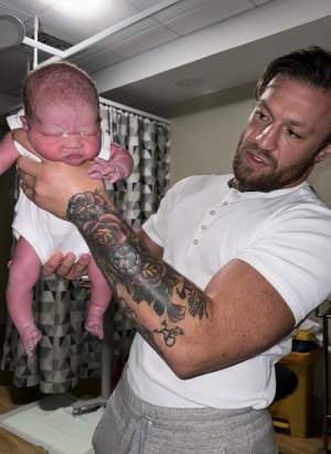Conor McGregor a devenit tată pentru a patra oară! Postarea făcută de luptătorul MMA, după ce logodnica lui a născut: „Eroina mea” / FOTO