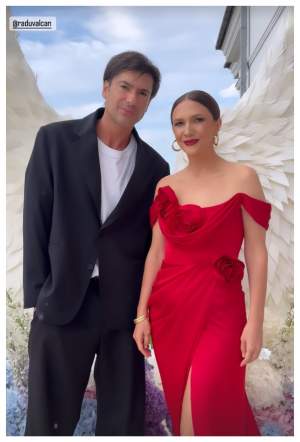 Adela Popescu și Radu Vâlcan, apariție de senzație la nunta lui Daniel Pavel și a soției sale. Ce ținute au ales cei doi / FOTO