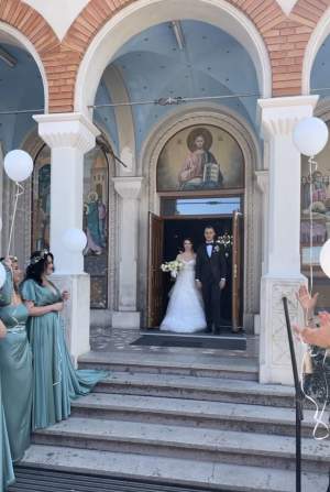 Sora Georgianei Lobonț se căsătorește! Imagini de la marele eveniment / FOTO