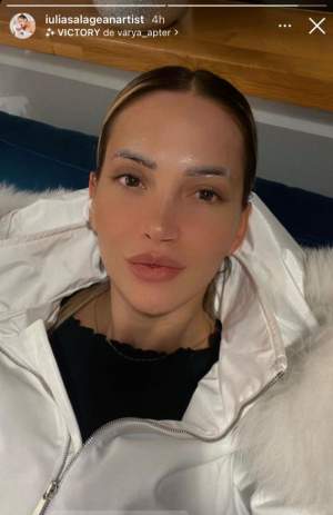 Iulia Sălăgean, o nouă procedură la nivelul feței. La ce intervenție a apelat blondina: "Să înceapă…” / FOTO