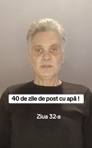 Cum arată Mihai Onilă în ziua 32 de post doar cu apă. Cât de mult a slăbit artistul: "Mergem înainte" / VIDEO