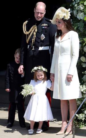 FOTO / Adevărul din spatele ținutei purtată de Kate Middleton la nunta regală. Rochia ei nu a fost tocmai „reciclată”
