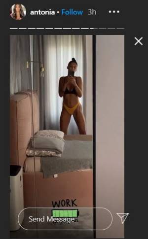 Antonia, în cea mai sexy lenjerie intimă pe Internet! Imagini incendiare din dormitorul artistei / FOTO