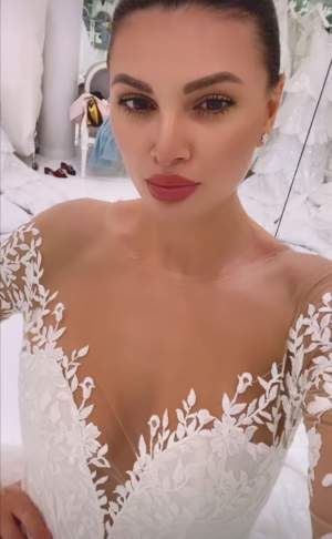 Ramona Gabor a îmbrăcat rochia de mireasă. Se pregătește diva de o nuntă spectaculoasă în Dubai? / FOTO