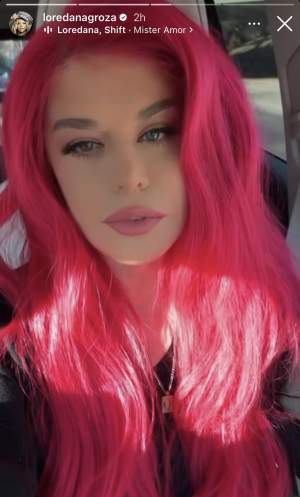 Loredana Groza, schimbare radicală de look. Cum arată artista cu părul roz / FOTO