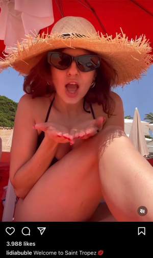 Cât costă o vacanță în Saint-Tropez. Lidia Buble se distrează de minune acolo / FOTO