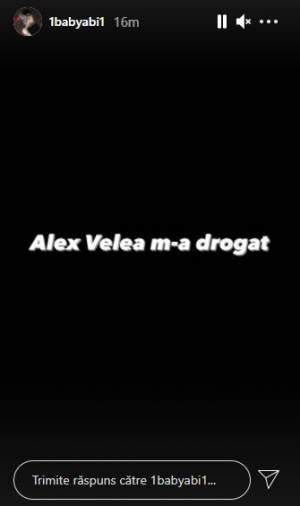 Abi Talent reia scandalul cu Alex Velea: ”M-a drogat!” Artistul, acuzații grave la adresa iubitului Antoniei