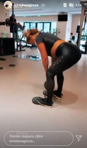 Imagini de senzație cu Loredana Groza din sala de fitness! Jurata de la X Factor le-a arătat tuturor cum se fac ”mușchii” / FOTO 