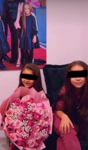 Beniamin, foarte atent cu fetițele Danei Roba. Iubitul make-up artistei le-a cumpărat un buchet mare de flori: „Îl iubesc foarte mult” / VIDEO