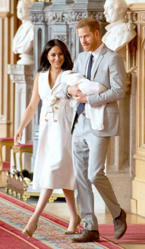 Meghan Markle şi Prinţul Harry îşi creştinează astăzi băieţelul. Regina Elisabeta nu va lua parte la botez